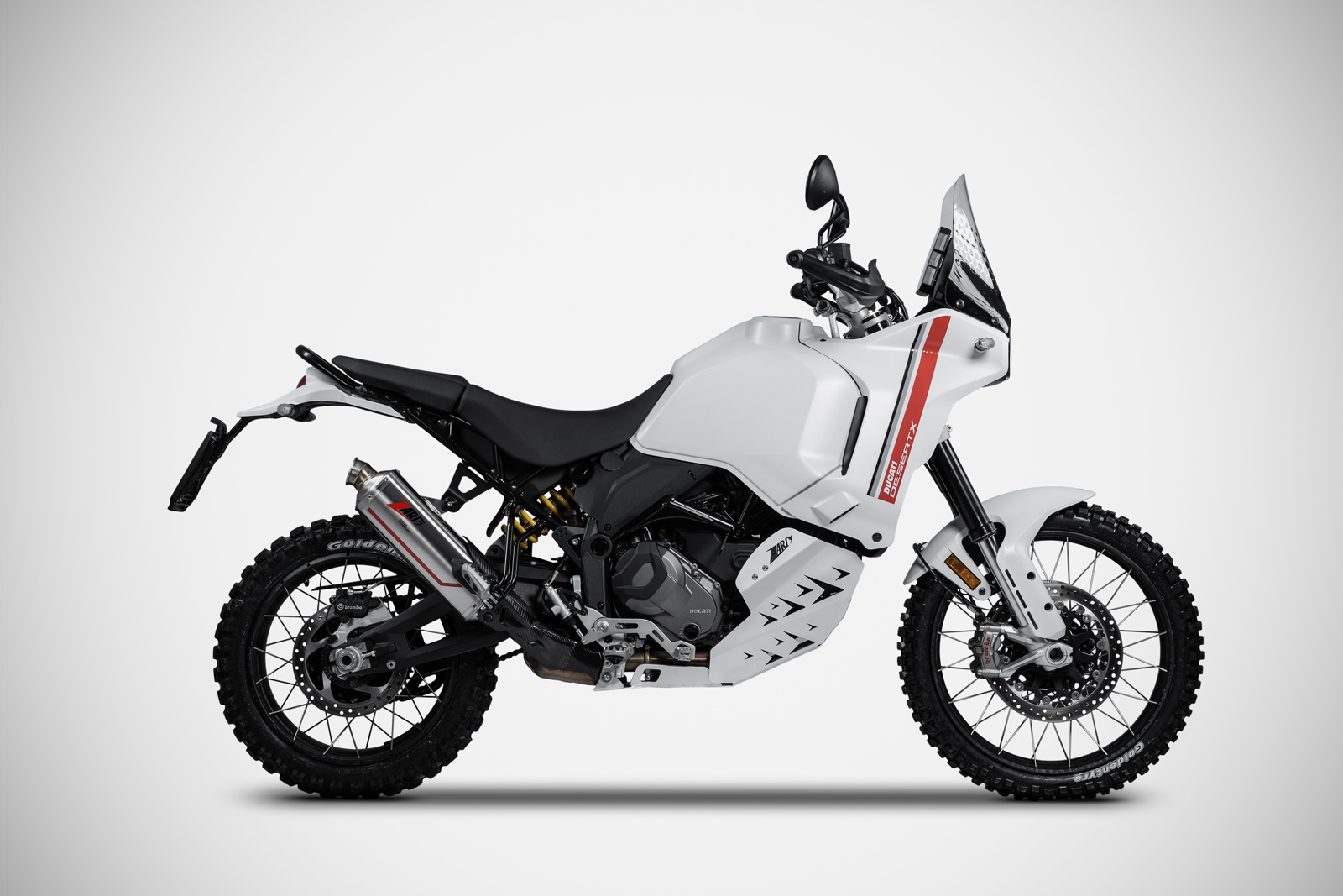 ZARD SABBIA Slip-on Exhaust for Ducati DesertX ZARD SABBIA Slip-on Exhaust for Ducati DesertX